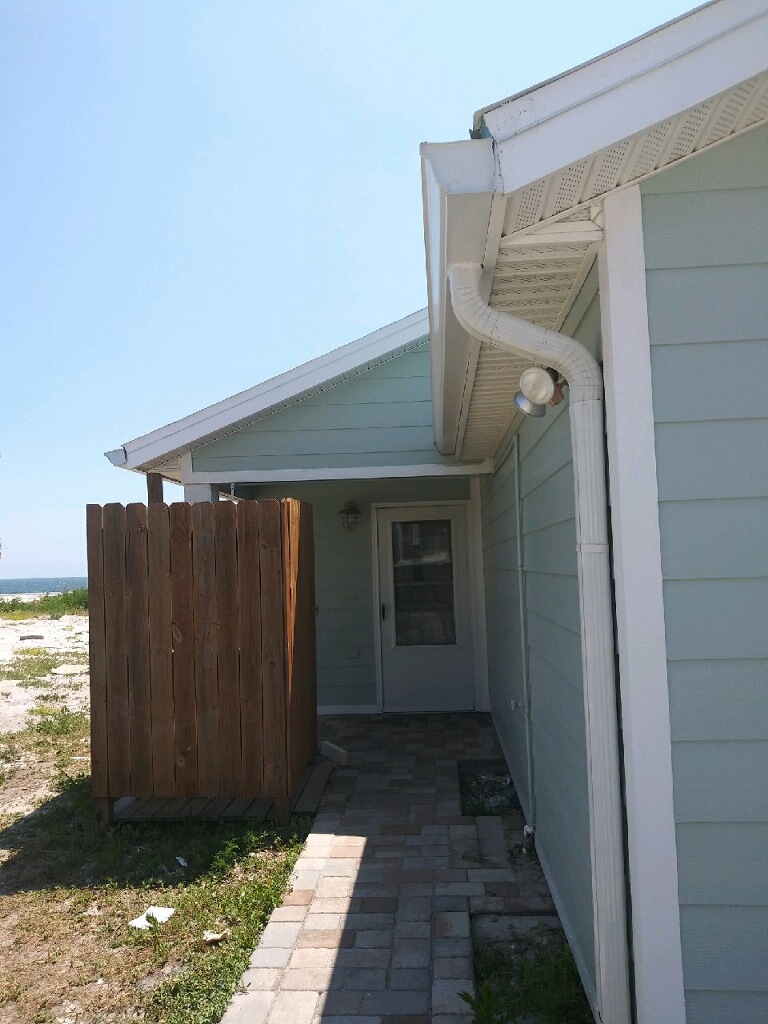 New Gutter Install In Mexico Beach, FL Panama City Gutter